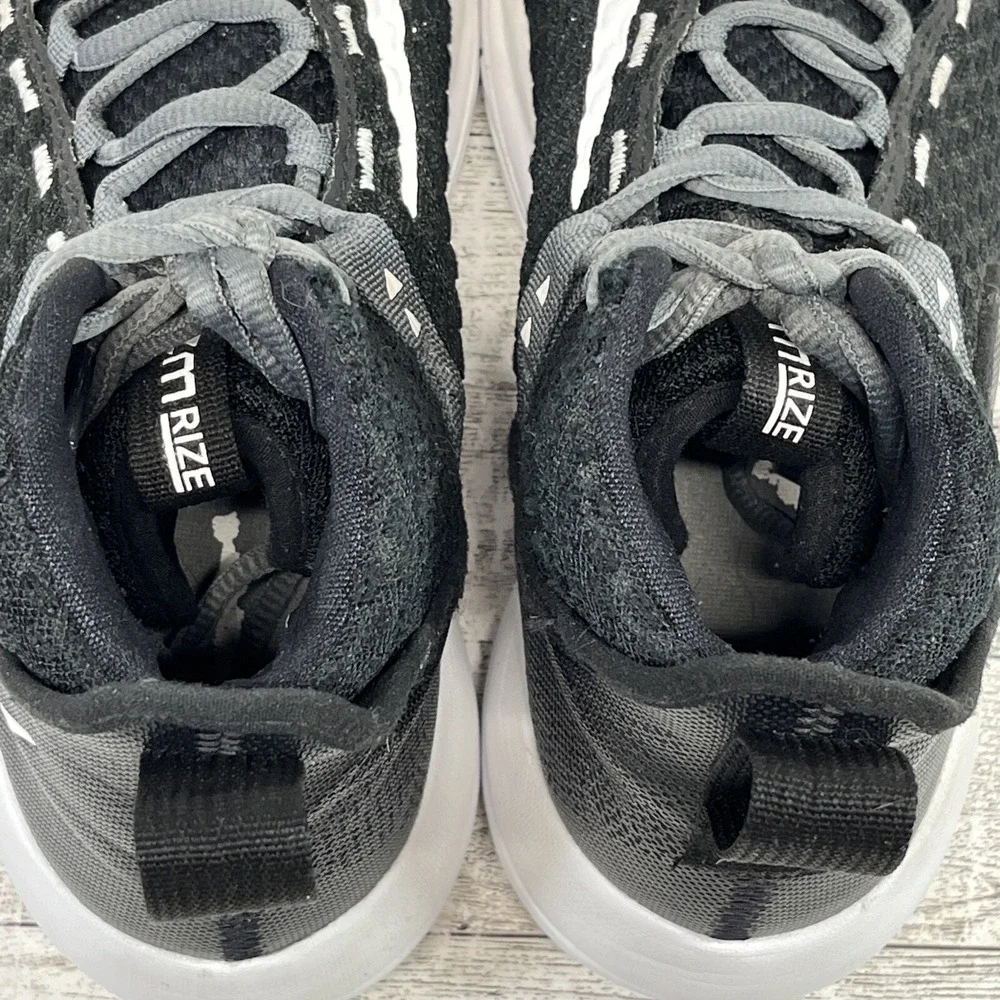 Nike Zoom Rize Team Black‎ Black White Gray BQ5468-001 Men Size 7